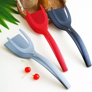 Flip Spatula Tongs Egg Flipper Pancake Fish Turner